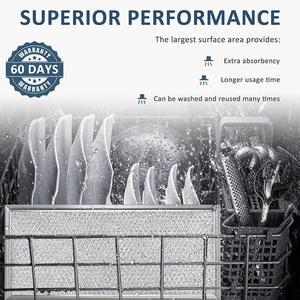 Filtro de Grasa para Horno de Microondas Whirlpool Ge W10208631, Acero Inoxidable, Gran Compatibilidad, Aplicable en Varios Países - Product Image 3