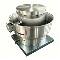 Ventilateur d'extraction pour camion de restauration OEM personnalisable, hotte de cuisine commerciale, ventilateur de toit en aluminium à aspiration ascendante