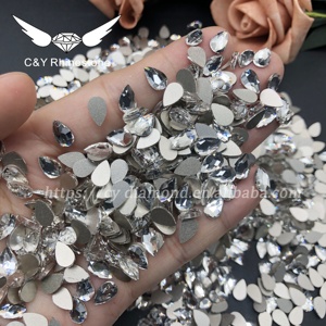 Phụ kiện trang trí móng tay hình kim cương 3D cao cấp CY Luxury, mặt phẳng, kiểu thạch Giáng sinh, nhiều viên, kèm hộp - Product Image 5