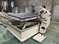 Machine à bordure de matelas entièrement automatique à grande vitesse, machine à bordure de ruban pour matelas