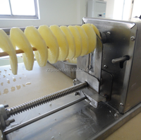 Machine de découpe de pommes de terre en spirale, tour électrique, tornade