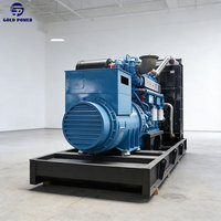 Generador diésel de energía de emergencia para proyectos a gran escala con control eléctrico de fluctuación de frecuencia de bajo voltaje de 1000 KW