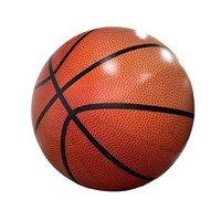 Ballon de basket gonflable géant personnalisé pour la décoration d'événements en plein air, pour la publicité