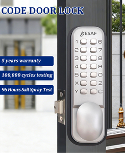 Freeze-proof and Low-temperature Resistant Design Mechanical <strong>Code</strong> <strong>Lock</strong> No Batteries Password Unlock Door <strong>Lock</strong> - Product Image 2