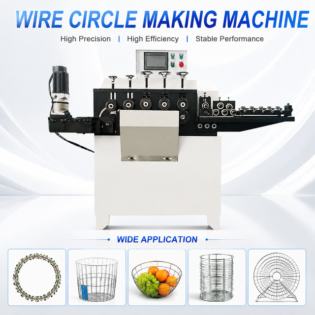 Chinese Manufacturer Customizes Hot-selling 2-6mm Fully Automatic Ring Making Forming Machine With Stable Performance