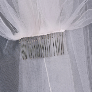 <span class=keywords><strong>Voile</strong></span> de mariée YouLaPan V14 en tulle monocouche longueur doigt de la main pour femme, offre spéciale, prix <span class=keywords><strong>bas</strong></span> - Product Image 6