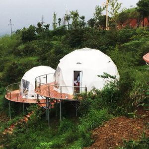 Tente géodésique de luxe pour glamping en plein air au <span class=keywords><strong>Maroc</strong></span>, diamètre 6m, pour hôtel ou petit événement - Product Image 2