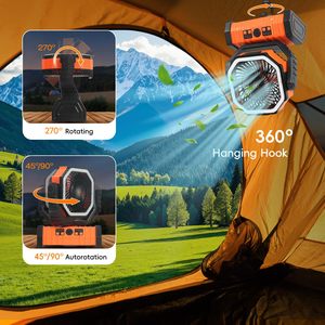 <span class=keywords><strong>Ventilateur</strong></span> de camping portable F6 2026 – Le meilleur, 20000 mAh, fonctionnement silencieux pour tente et maison – Vente en gros - Product Image 3