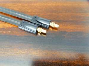 Câble coaxial plat Connecteur RP SMA mâle vers RP SMA mâle Câbles d'antenne Câble plat pour fenêtre et porte - Product Image 3