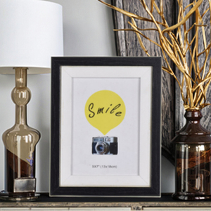 Daxin Schwarz-Weiß-Rechteck-MDF-Foto rahmen für Heim-und Büro dekoration - Product Image 3