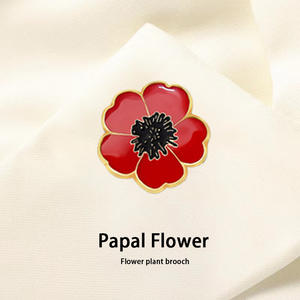 Papal Broches de Aleación Chapados en Oro Duraderos con Diseño de Flor y Cactus para Amantes, para Mochilas Infantiles, Sombreros y Solapas, Ideales para Compromisos y Bodas - Product Image 1