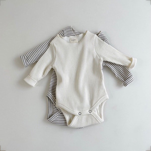 Ropa de Bebé de Alta Calidad, Ropa Personalizada, Mameluco para Bebés y Niños Pequeños, Body de Bebé con Tejido Acanalado - Product Image 2