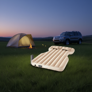 <b>Built</b>-<b>in</b> <b>Pump</b> Car <b>Air</b> <b>Mattress</b> Inflatable Sleeping Pad for Camping Rectangle PVC <b>Mattress</b> Outdoor Furniture - Product Image 2