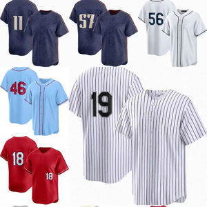 Grosir kaus olahraga murah kualitas tinggi Philadelphia semua pemain dicetak fitur bernapas Jersey tim bisbol Amerika - Product Image 2