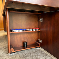 Mesa de Shuffleboard Grande de Madera Sólida, Mesa de Juego Clásica de Lujo para Sala de Juegos en Casa, Entretenimiento Familiar en Interiores, Tamaño Personalizado