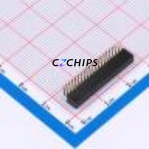 X1321FR-2x20-C43D24 Pin Socket Bent Lead Through Hole,P=1.27mm Connector 2x20P 1.27mm 1.27mm Square Hole - Product Image 1