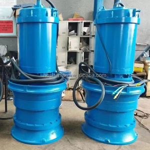 Bomba Axial Sumergible Vertical de Gran Caudal y Flujo Mixto para Drenaje Industrial, Riego Agrícola y Control de Inundaciones en Terrenos Agrícolas - Product Image 1