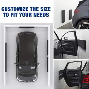 Protection murale de garage, pare-chocs en mousse autocollants résistants pour les bosses des portes de voiture, les meubles, les rayures des vélos, installation facile - Product Image 4