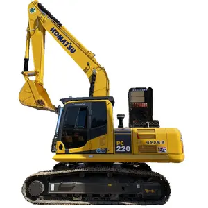 중고 komatsu 굴삭기 pc220 판매용 중장비 기계