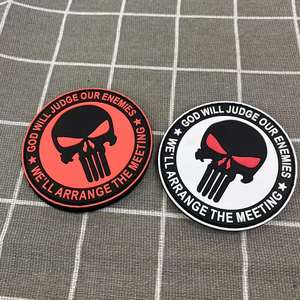Patch logo personnalisé de haute qualité, transfert thermique, patchs en silicone 3D, étiquettes en caoutchouc pour vêtements - Product Image 3
