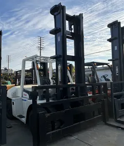 Yüksek kaliteli TCM FD70Z8 7 ton kullanılmış forklift iyi durumda japonya'dan ithal