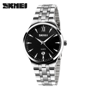 SKMEI 9071 Offre Spéciale bonne qualité mode affaires hommes montre de luxe japon mouvement à Quartz 30M acier inoxydable nouveau cadran - Product Image 2