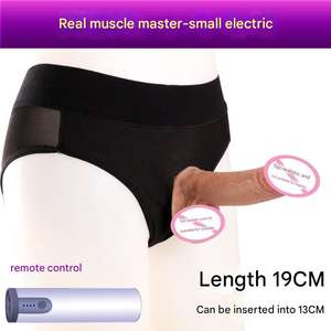 Aksesori Masturbasi Wanita <span class=keywords><strong>Harness</strong></span> Silikon Sederhana Dildo Simulasi Kulit Asli Pakaian Dalam Sabuk <span class=keywords><strong>Harness</strong></span> Seks yang Lebih Aman - Product Image 5