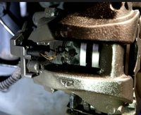 Capteur d'usure de plaquettes de frein avant droit de haute qualité pour Mercedes W213/W217/W222/W223, connecteur bleu, joint d'étanchéité EPDM vert, garantie 12 mois