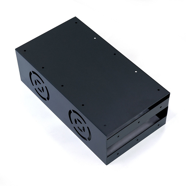 Commercial Grade Aluminum Alloy Computer Chassis Die Casting Custom Industrial Server Tower Shell Precision ISO9001 Certified