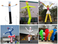Danseur de ciel gonflable publicitaire en forme de mouton, animal gonflable