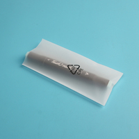 Vente directe d'usine, sacs en plastique plats givrés CPE, impression, carton recyclable, 80 microns d'épaisseur, pour emballages de cadeaux, d'électronique