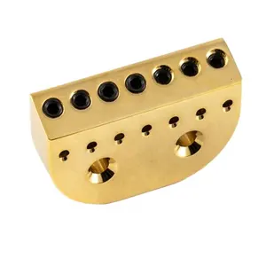 bell brass gold plated headless guitar 7 string headphone machine head parts headwear