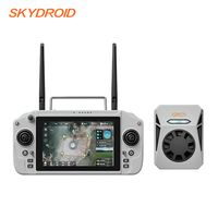 Skydroid G20 Écran HD 7 pouces Double bande 2.4G/5.8G Transmission d'images longue portée 30KM Télécommande 16 canaux pour drones, voitures, robots