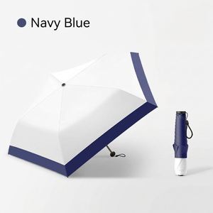 Paraguas Plegable de Tres Secciones con 5 Varillas de Fibra de Carbono Ultraligero, con Protección UV y Bloqueo Solar, Manual, para Regalo Empresarial o Publicitario - Product Image 4
