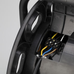 240v البلاستيك 3 متعددة مآخذ بكرة كابل أسود في الهواء الطلق تمديد بكرة حبل - Product Image 6