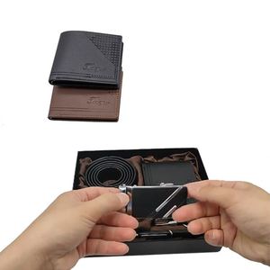 Men's Watch <b>Gift</b> Set Birthday <b>Gift</b> Watch Wallet Keychain Belt Pens Luxury Set <b>Gift</b> with Box - Product Image 5