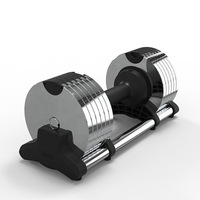 Haltère réglable pour la maison 24kg haltère de musculation haltère électrolytique