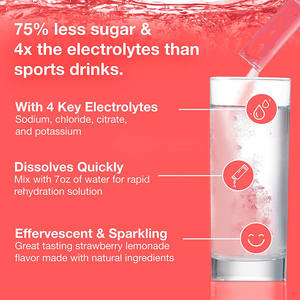 पूरक सूत्र थोक निजी लेबल शरीर निर्माण पूरक ऊर्जा पेय इलेक्ट्रोलाइट पाउडर प्रदान करता है - Product Image 5