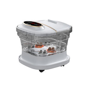 Idromassaggiatore elettrico automatico per piedi con disintossicazione ionica a caldo e vasca pieghevole per massaggio domestico - Product Image 2