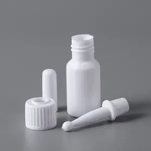 10 ml Pe-Kunststoff-Tropfflasche, Flüssigkeitsflasche, leere Kunststoff-Spitzenflasche