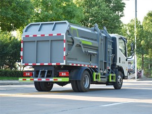 รถบรรทุกขยะขนาดเล็ก Foton 4x2 รุ่นใหม่ สำหรับเก็บขยะในพื้นที่อยู่อาศัยและงานสุขาภิบาลในเมือง - Product Image 6