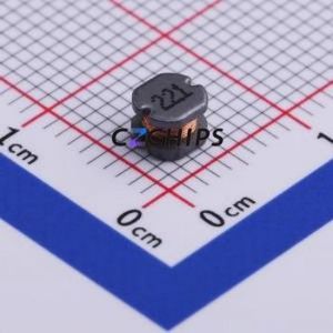 Inducteur de puissance SMD CD43YP0403-221M, 4,5x4 mm (inductance : 220 µH) (précision : 20 %, courant nominal : 360 mA) - Product Image 1