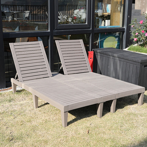 Adjustable Outdoor Pool Beach Lounge Chair Swimming <strong>Sun</strong> <strong>Rattan</strong> <strong>Lounger</strong> With Cusions - Product Image 4