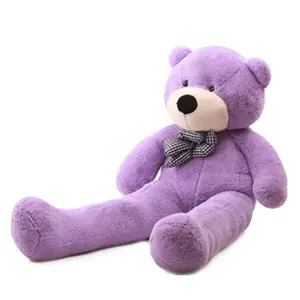 Wholesale Bulk Brown Pink Purple White Huge Size Large Doll Teddy Bear 180 cm Giant Stuffed 6 Feet Teddy Bear