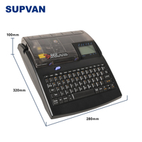 Imprimante professionnelle de marquage de fils et de câbles SUPVAN TP86E pour l'identification des fils électriques, l'impression de tubes et d'étiquettes