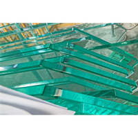 Structure solide 6mm 8mm 10mm Porte en verre de sécurité trempé Panneau en verre trempé transparent pour salle de bain et salon