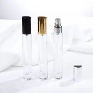 Cilindro trasparente di profumo di vetro bottiglia di vetro fornitore 10ml