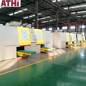 Ligne de production automatique de machines à découper verticalement, à chaud et à froid, pour la fabrication de noyaux de disques de frein - Product Image 3