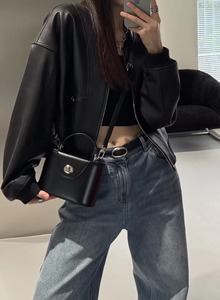Bolsos Tote Cuadrados Pequeños de Moda 2025 para Mujer, Bolsos Cruzados de Cuero Genuino de Alta Calidad, Bolsos de Diseñador de Moda para Mujer - Product Image 3