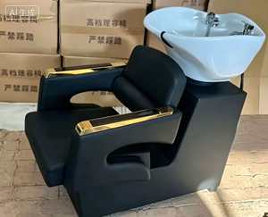 Beauty Hairdressing Furniture Shampoo <b>Bed</b> with Ceramic Basin for Hair Salon Beauty Furniture - Product Image 4